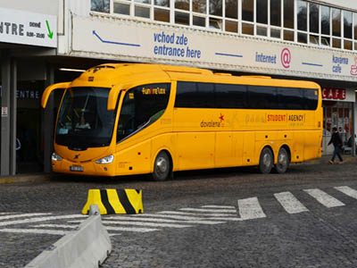 Автобусное сообщение в Чехии